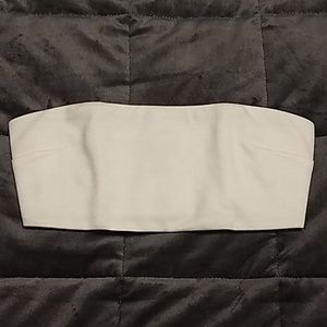 Express Ponte Knit Bandeau Top